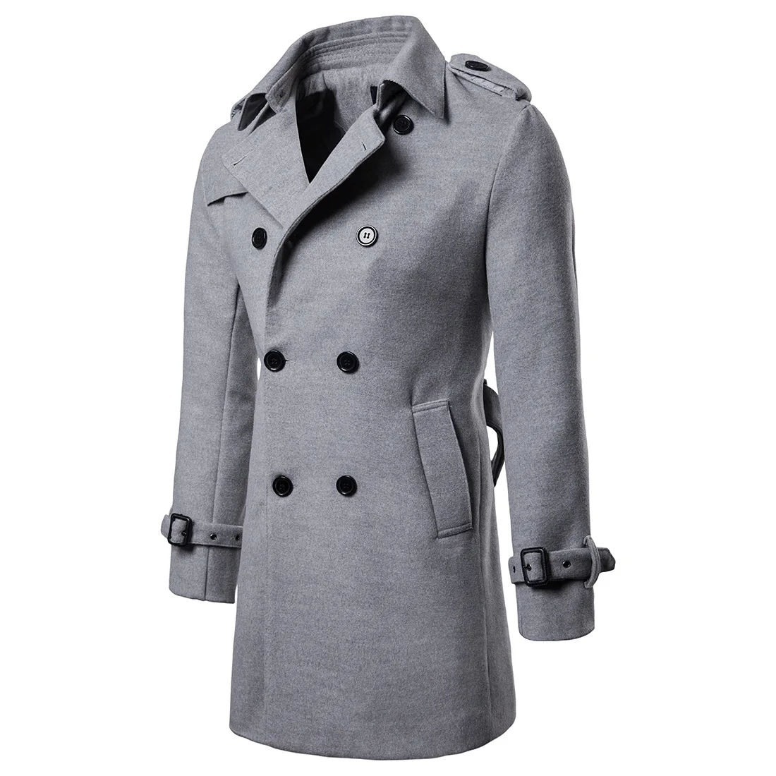 Men Coat Winter Man Wool Coat Woolen Overcoat 
Men Coat Winter Man Wool Coat Woolen Overcoat