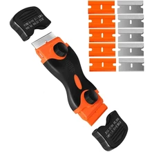 Double-Edged Window Scraper Tool,Glass Scraper,Used To Remove Grease From Stickers,Glass Stoves, Labels,And Windshields.
Double-Edged Window Scraper Tool,Glass Scraper,Used To Remove Grease From Stickers,Glass Stoves, Labels,And Windshields.
