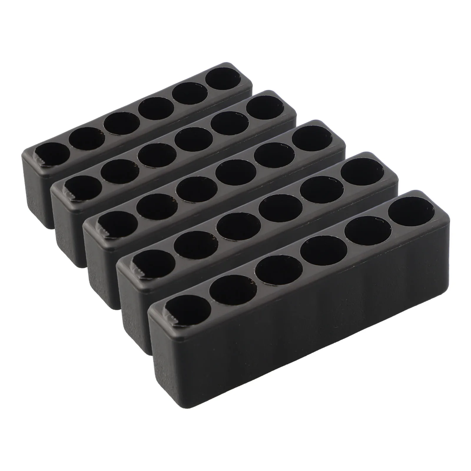 Compact Screwdriver Storage 5 Pcs 6 Hole Bit Holder for 1/4 inch Hex Shank Screwdrivers Save Space and Stay Organized
Compact Screwdriver Storage 5 Pcs 6 Hole Bit Holder for 1/4 inch Hex Shank Screwdrivers Save Space and Stay Organized