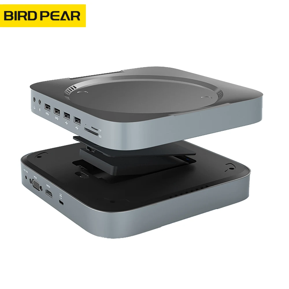 USB 3,0 концентратор для Mac mini M1 с корпусом для жесткого диска 2,5 дюйма Чехол для SSD, HDD на USB 3,0 VGA HDMI-совместимая док-станция для SD/TF
USB 3,0 концентратор для Mac mini M1 с корпусом для жесткого диска 2,5 дюйма Чехол для SSD, HDD на USB 3,0 VGA HDMI-совместимая док-станция для SD/TF