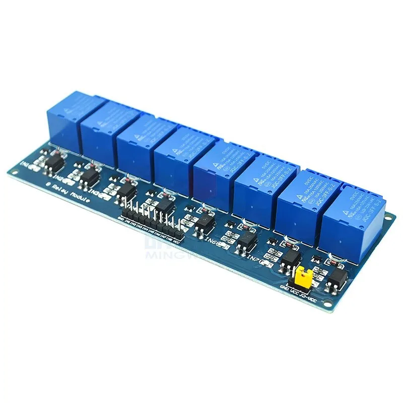 1~20Pcs 8-way Relay Module 5V 12V with Optocoupler Isolation Support AVR/51/PIC Microcontroller
1~20Pcs 8-way Relay Module 5V 12V with Optocoupler Isolation Support AVR/51/PIC Microcontroller