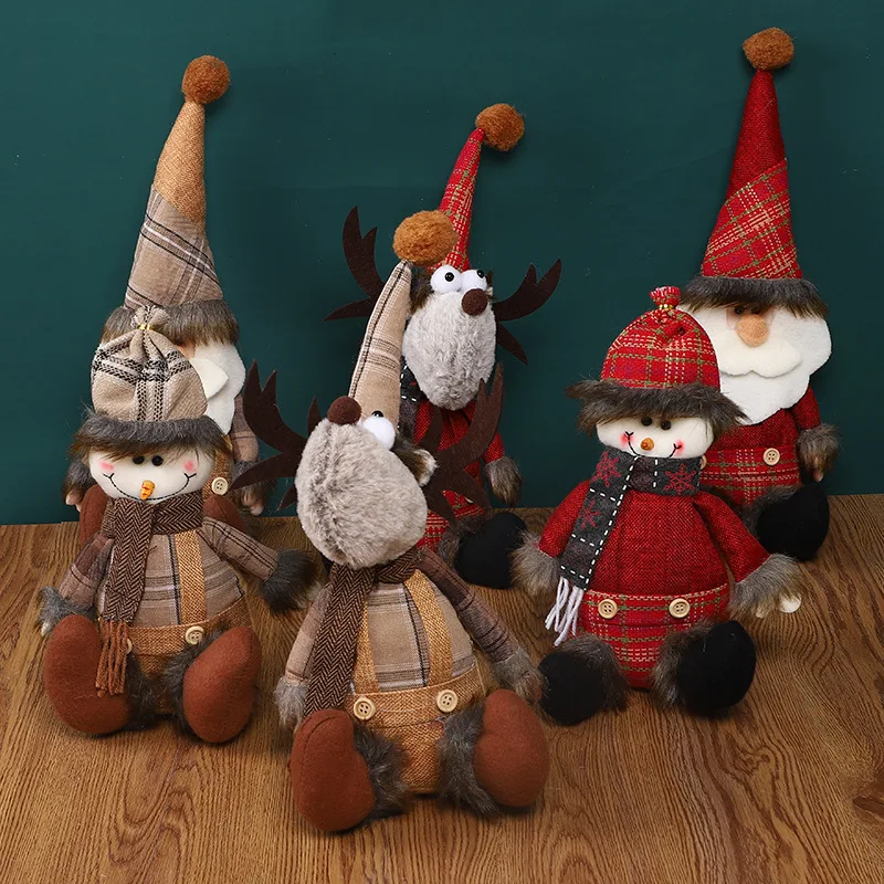 Santa doll sitting doll window display Christmas elk decorative supplies decorative figure
Santa doll sitting doll window display Christmas elk decorative supplies decorative figure