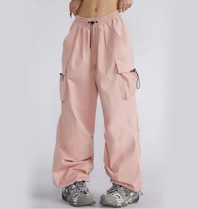 Hip Hop Streetwear Cargo Pants Women Loose Big Pockets Ins Tide Wide Leg Trousers Y2K All Match Jogging Sweatpants Gothic Punk
Hip Hop Streetwear Cargo Pants Women Loose Big Pockets Ins Tide Wide Leg Trousers Y2K All Match Jogging Sweatpants Gothic Punk