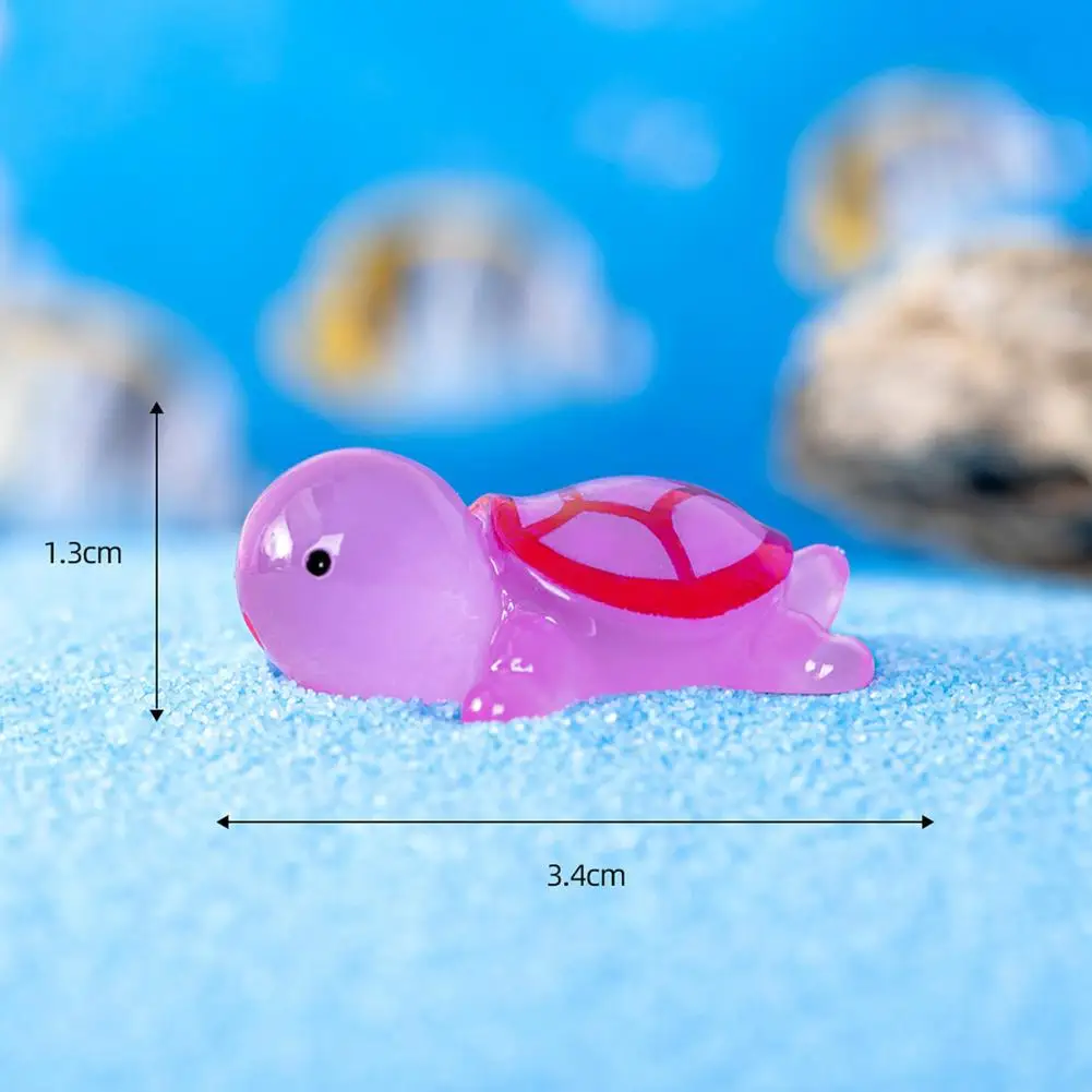 Turtle Statue 10Pcs Practical Fine Workmanship Reusable Luminous Turtle Statue Micro Landscape Household Supplies
Turtle Statue 10Pcs Practical Fine Workmanship Reusable Luminous Turtle Statue Micro Landscape Household Supplies