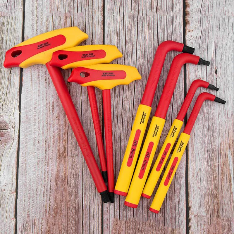 1000V insulated t-type L-type Allen wrench screwdriver electrician maintenance tool screwdriver
1000V insulated t-type L-type Allen wrench screwdriver electrician maintenance tool screwdriver