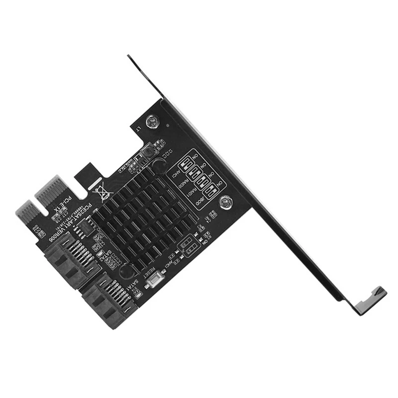 1 Piece Desktop PCI-E To SATA3.0 Expansion Card Black Copper 6G Adapter Array Card RAID0/1/SPAN
1 Piece Desktop PCI-E To SATA3.0 Expansion Card Black Copper 6G Adapter Array Card RAID0/1/SPAN