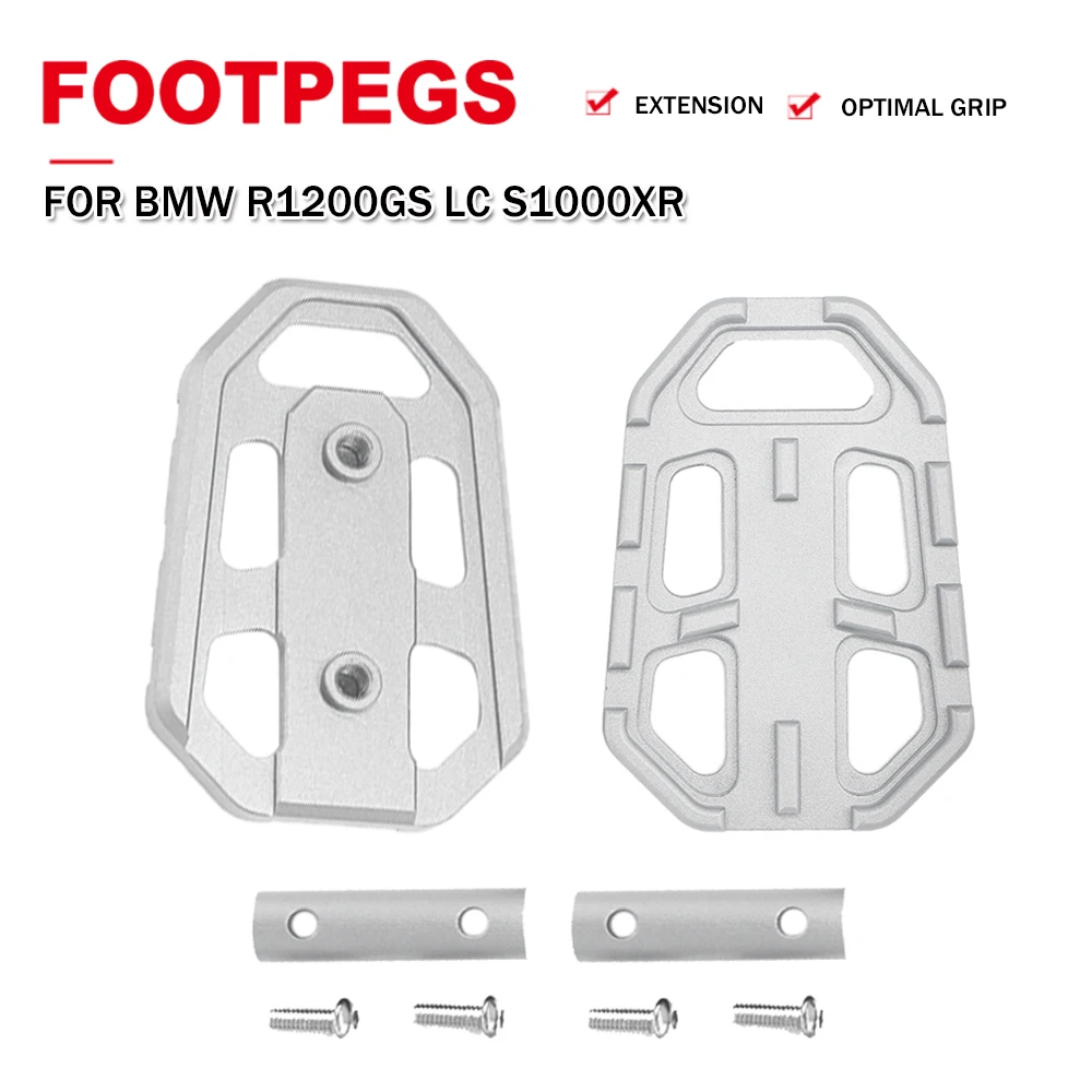 Motorcycle Billet Wide Footrests Pegs Extender Pedals Rest Grip Footpegs For BMW R1200GS LC 2013-2019 R1200 GS S1000XR S1000 XR
Motorcycle Billet Wide Footrests Pegs Extender Pedals Rest Grip Footpegs For BMW R1200GS LC 2013-2019 R1200 GS S1000XR S1000 XR