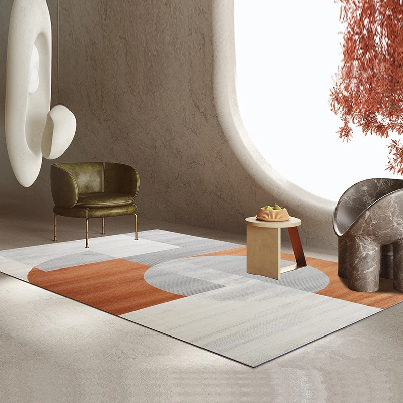 Nordic Light Luxury Living Room Decoration Carpet Simple Balcony Bay Window Fluffy Soft Carpets Home Office Study Non-slip Rug
Nordic Light Luxury Living Room Decoration Carpet Simple Balcony Bay Window Fluffy Soft Carpets Home Office Study Non-slip Rug