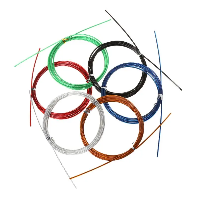 Jump Rope Replacement Cable 2.5mm x for 3M Steel Wire with Nylon Polymer Coating for Maximum Speed Cable 6 Colors Option
Jump Rope Replacement Cable 2.5mm x for 3M Steel Wire with Nylon Polymer Coating for Maximum Speed Cable 6 Colors Option
