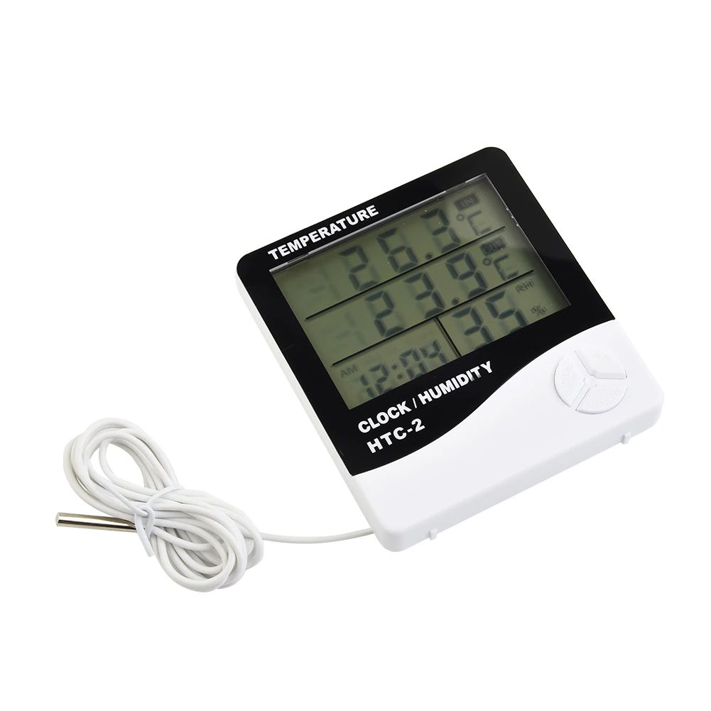 ABS Brand New Humidity Time Thermo-Hygrometer High Quality ZI50℃ To +70℃ 10.3 * 9.3 * 2.15CM Brand New Durable
ABS Brand New Humidity Time Thermo-Hygrometer High Quality ZI50℃ To +70℃ 10.3 * 9.3 * 2.15CM Brand New Durable