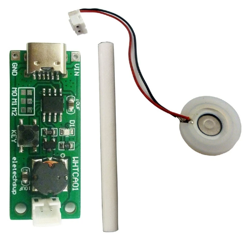 Type-C USB Mini Humidifier DIY Kits Maker Driver Circuit Board Fogger Atomization Film Atomizer Sheet
Type-C USB Mini Humidifier DIY Kits Maker Driver Circuit Board Fogger Atomization Film Atomizer Sheet