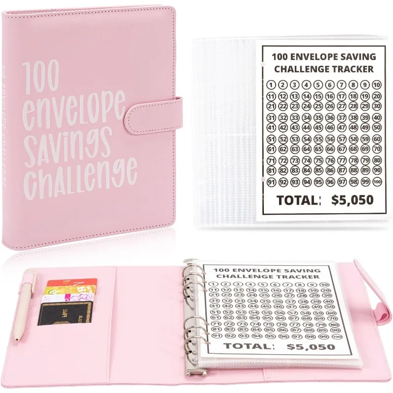 100 Envelopes Money Saving Challenge Budget Binde for Budget Planner & Saving Money - Easy and Fun Way to Save $5,050
100 Envelopes Money Saving Challenge Budget Binde for Budget Planner & Saving Money - Easy and Fun Way to Save $5,050