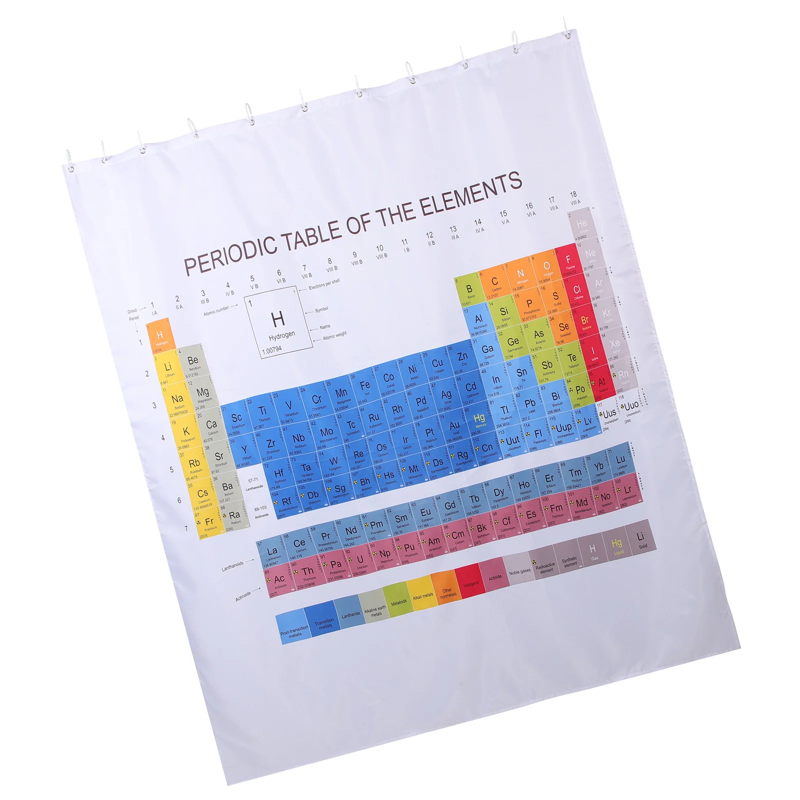 Periodic Table Shower Curtain Bath Decor Learning Water Proof Science Gift Exquisite Polyester Bathroom Supply Decoration
Periodic Table Shower Curtain Bath Decor Learning Water Proof Science Gift Exquisite Polyester Bathroom Supply Decoration