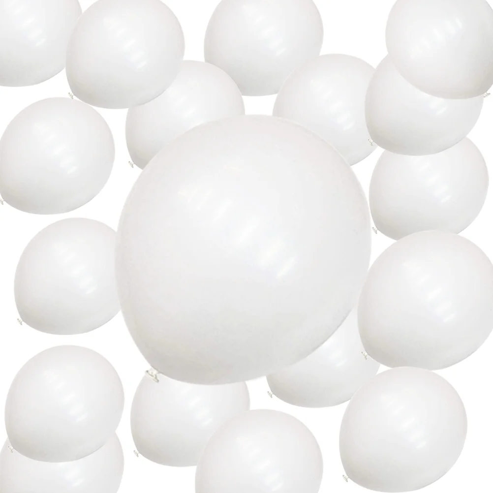 100 Pcs Set Round White Balloon Man Wedding Decorations Arch Kit Emulsion Birthday Balloons for Women
100 Pcs Set Round White Balloon Man Wedding Decorations Arch Kit Emulsion Birthday Balloons for Women