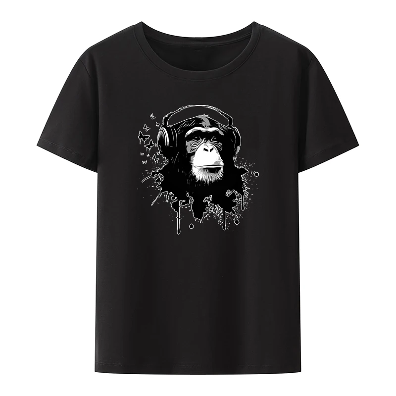 Monkey Business Classic Cotton T-Shirt Cartoon Style Camisa Men Clothing Pattern Tshirt Short-sleev Street Fashion Mens Shirts
Monkey Business Classic Cotton T-Shirt Cartoon Style Camisa Men Clothing Pattern Tshirt Short-sleev Street Fashion Mens Shirts