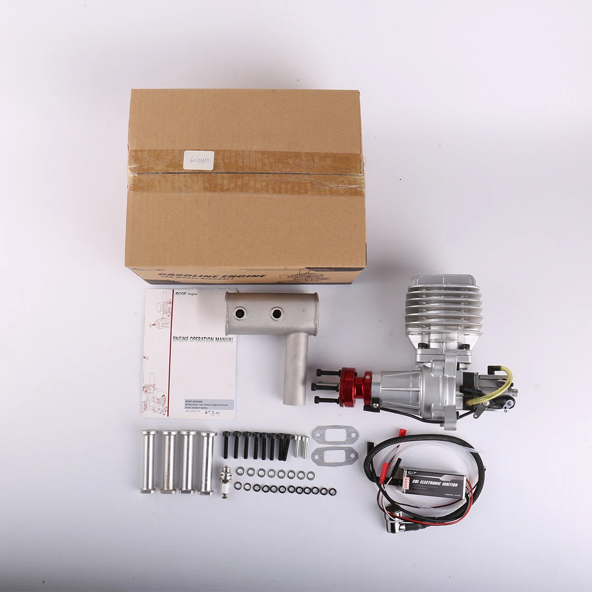 RCGF 60cc BM боковая выхлопная труба модель самолета двигатель Walbro карбюратор Прямая продажа от производителя
RCGF 60cc BM боковая выхлопная труба модель самолета двигатель Walbro карбюратор Прямая продажа от производителя