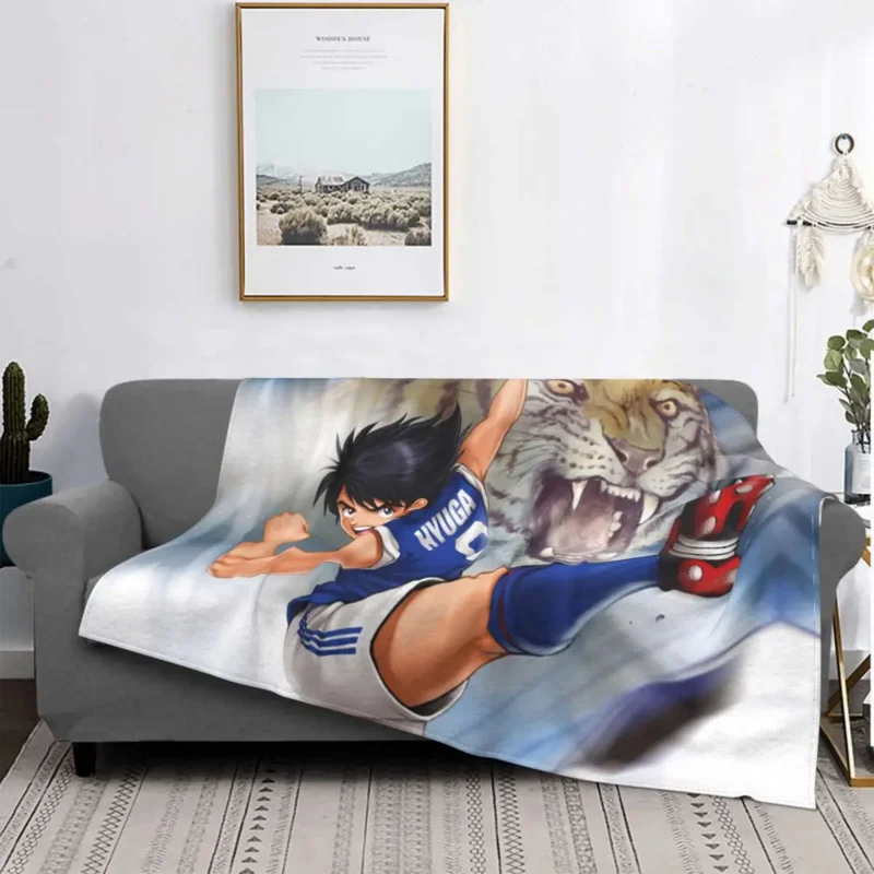 Captain Tsubasa Manga Blanket Warm Fleece Soft Flannel Cool Kojiro Hyuga Shoot Throw Blankets for Bed Couch Car Spring Autumn
Captain Tsubasa Manga Blanket Warm Fleece Soft Flannel Cool Kojiro Hyuga Shoot Throw Blankets for Bed Couch Car Spring Autumn