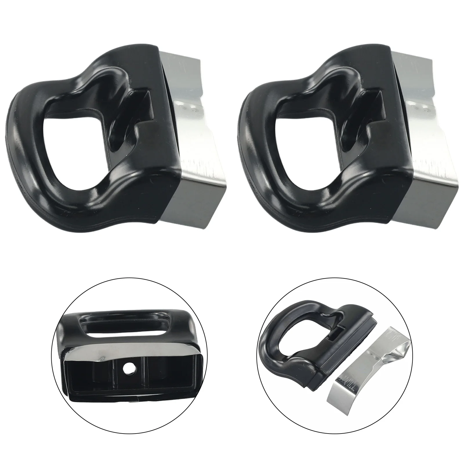 Practical High Heat Resistance Pot Side Handles Cookware Handgrip 2pcs Black For Pressure Pan Handles Replacement
Practical High Heat Resistance Pot Side Handles Cookware Handgrip 2pcs Black For Pressure Pan Handles Replacement