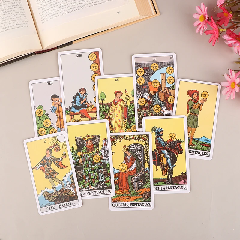 1Box English Version Table Card Board Game Supplies Card Deck Mysterious Fate Tarot Deck Card Divination Prophecy
1Box English Version Table Card Board Game Supplies Card Deck Mysterious Fate Tarot Deck Card Divination Prophecy