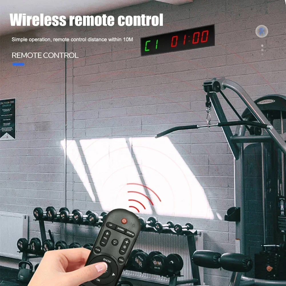 Fitness Clock Kitchen Gym Countdown For Digital Wall Home Mounted Timer Stopwatch Interval Remote With
Fitness Clock Kitchen Gym Countdown For Digital Wall Home Mounted Timer Stopwatch Interval Remote With