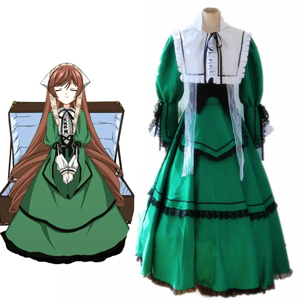 Unisex Anime Cos Rozen Maiden Sui sei seki Jade Stern Cosplay Costumes Outfit Halloween Christmas Uniform Custom Size
Unisex Anime Cos Rozen Maiden Sui sei seki Jade Stern Cosplay Costumes Outfit Halloween Christmas Uniform Custom Size