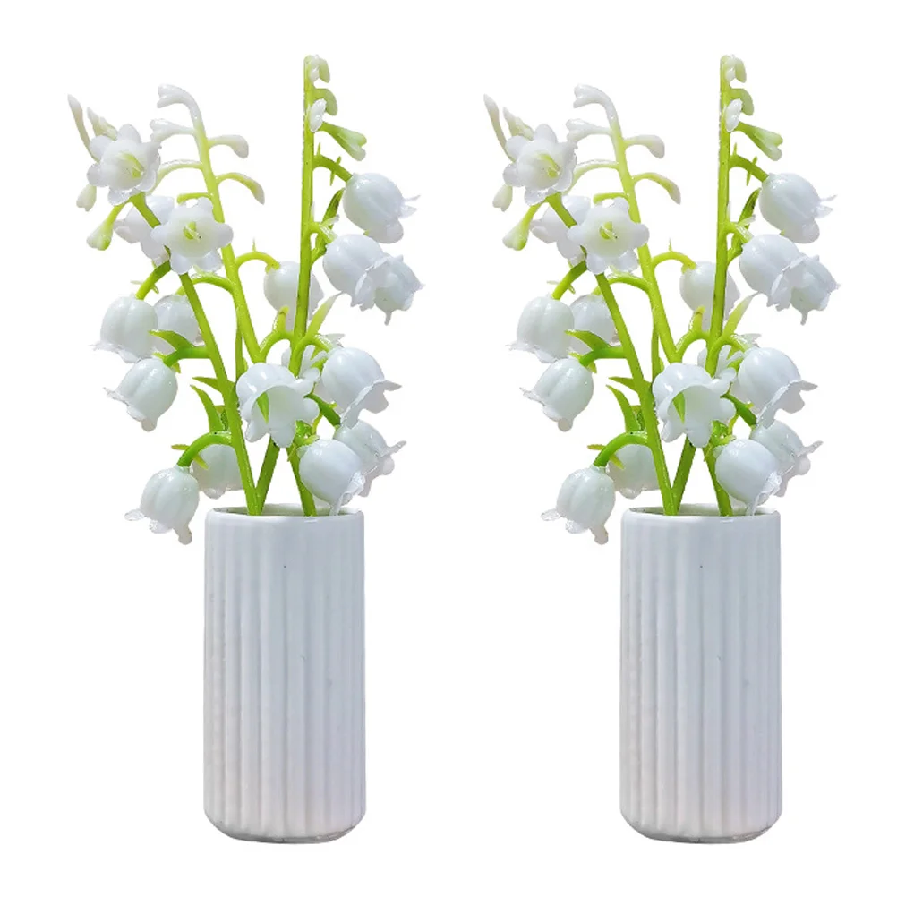 2 Pcs House Vase Mini Planter Pots Miniature Artificial Accessories Garden Landscaping Ornament Resin Landscape Decor
2 Pcs House Vase Mini Planter Pots Miniature Artificial Accessories Garden Landscaping Ornament Resin Landscape Decor