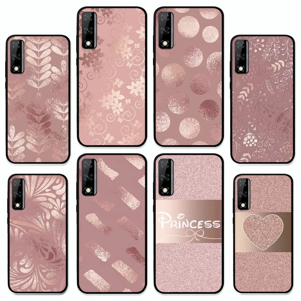 

Beautiful Rose Bling Picture Mousepad For Huawei Y9 6 7 5 Prime Enjoy 7s 7 8 plus 7a 9e 9plus 8E Lite Psmart Shell