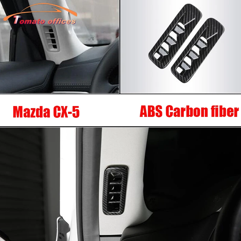 ABS Chrome/Carbon Fber For Mazda CX-5 2017-2020 Car Front Column Audio Decoration Circle Cover Trim Accessories Styling 2pcs
ABS Chrome/Carbon Fber For Mazda CX-5 2017-2020 Car Front Column Audio Decoration Circle Cover Trim Accessories Styling 2pcs