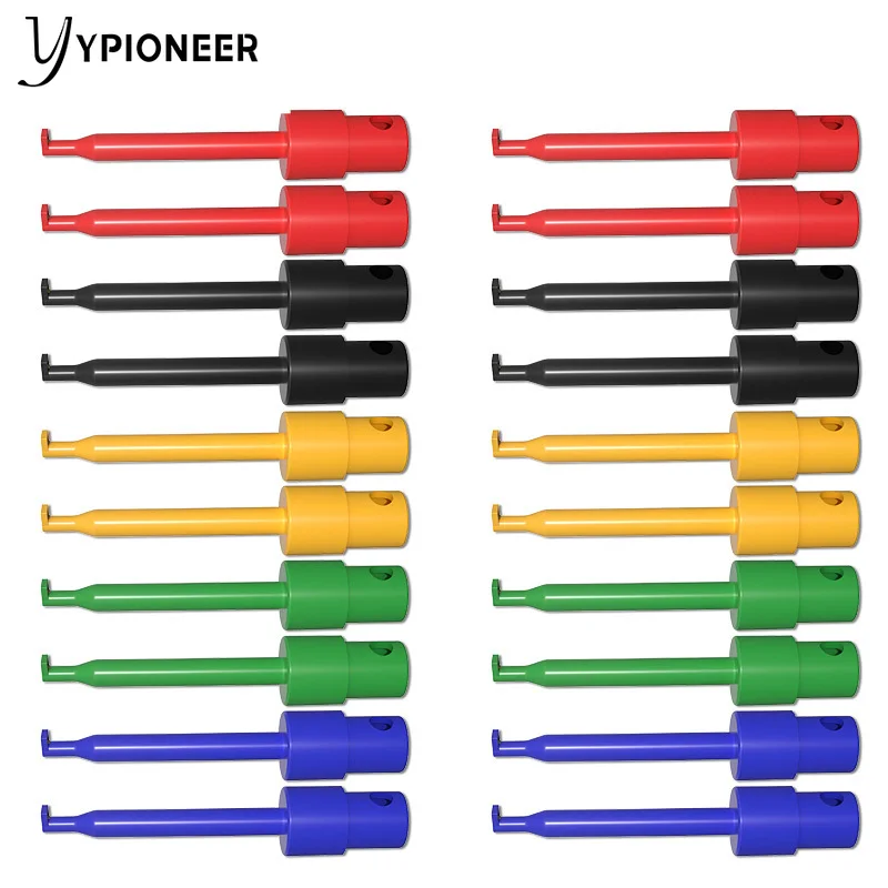 YPioneer P5001 Mini Grabber SMD IC Test Hook Clips 20PCS for Solder DIY Electrical Testing
YPioneer P5001 Mini Grabber SMD IC Test Hook Clips 20PCS for Solder DIY Electrical Testing