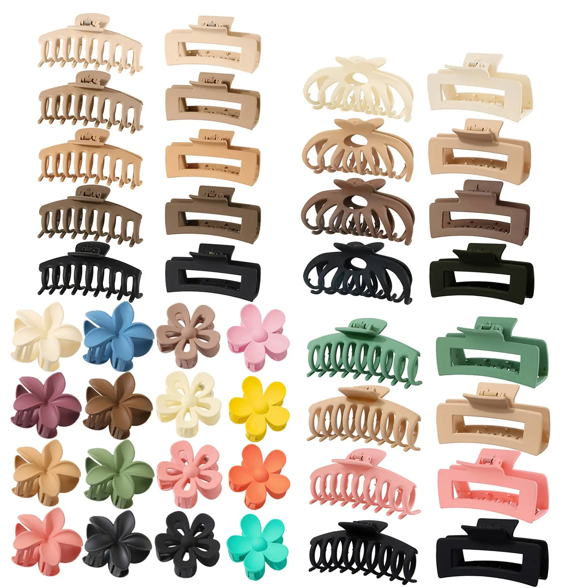 1set/lot seamless spray paint scrub PS material rectangular claw clip shark clip diy hair accessories
1set/lot seamless spray paint scrub PS material rectangular claw clip shark clip diy hair accessories