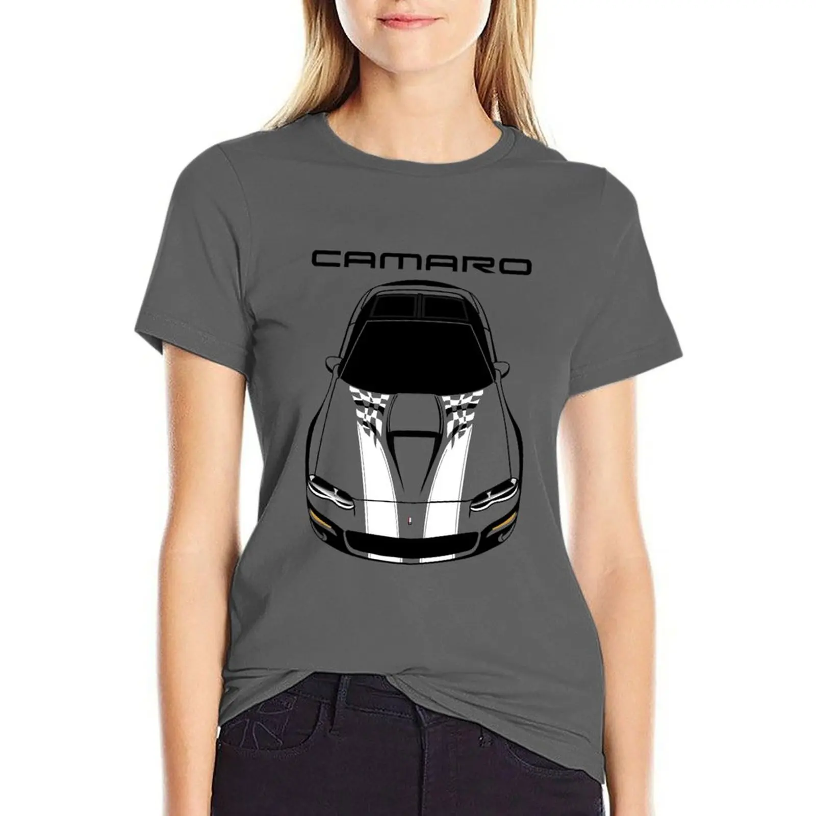 Camaro 4th gen 1998 - 2002 Anniversary edition T-shirt shirts graphic tees korean fashion Blouse black t-shirts for Women
Camaro 4th gen 1998 - 2002 Anniversary edition T-shirt shirts graphic tees korean fashion Blouse black t-shirts for Women