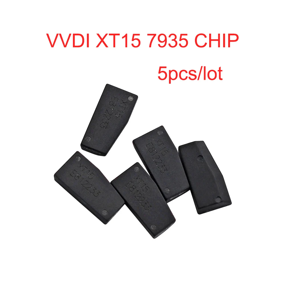 5 шт./лот Xhorse VVDI XT15 7935 Чип транспондера для VVDI2 VVDI мини ключ инструмент ключевой инструмент Max Key Tool Plus 7935 Чип XT15
5 шт./лот Xhorse VVDI XT15 7935 Чип транспондера для VVDI2 VVDI мини ключ инструмент ключевой инструмент Max Key Tool Plus 7935 Чип XT15
