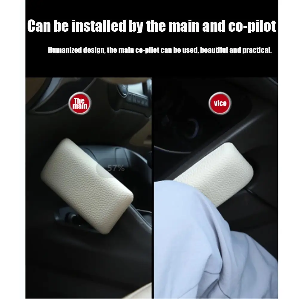 2pcs Detachable Car Knee Pads Microfiber Leather Center Console Armrest Soft & Comfortable Pads Black, White, Brown Universal
2pcs Detachable Car Knee Pads Microfiber Leather Center Console Armrest Soft & Comfortable Pads Black, White, Brown Universal