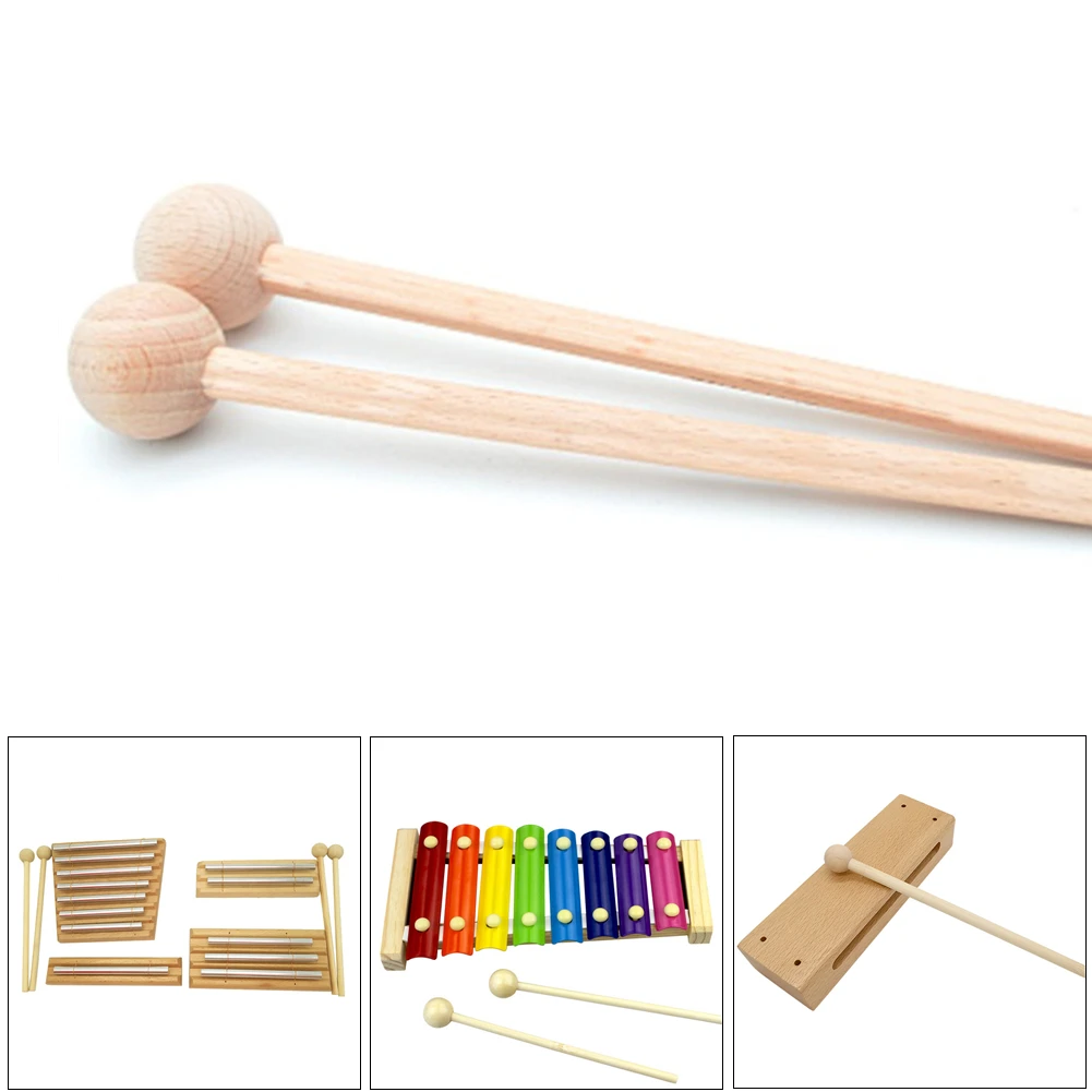 2pcs Wood Mallets Percussion Sticks For Energy Chime Xylophone Crow Sound Drumsticks Musical Instrument Accessories Parts
2pcs Wood Mallets Percussion Sticks For Energy Chime Xylophone Crow Sound Drumsticks Musical Instrument Accessories Parts