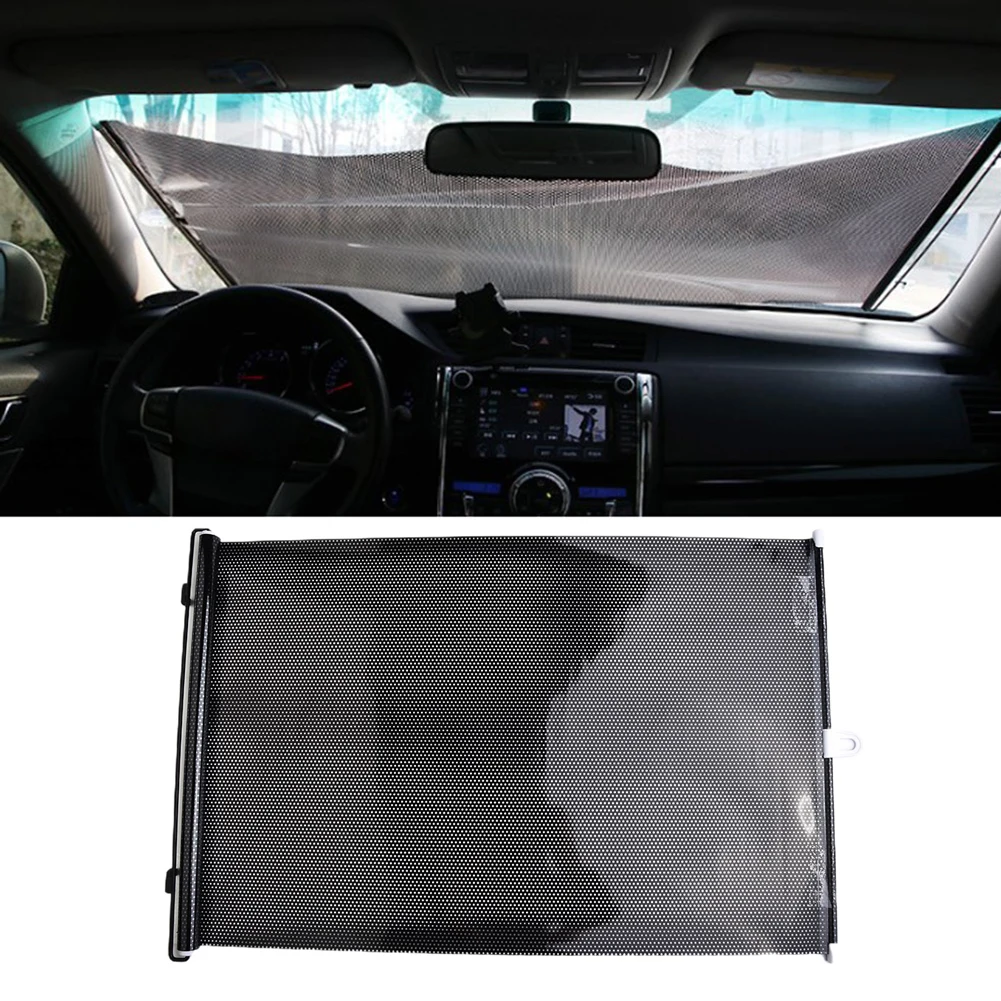 Durable New Practical Car Retractable Sun Shade Accessory Anti-UV Auto Black Block Curtain PVC Protection Replace
Durable New Practical Car Retractable Sun Shade Accessory Anti-UV Auto Black Block Curtain PVC Protection Replace