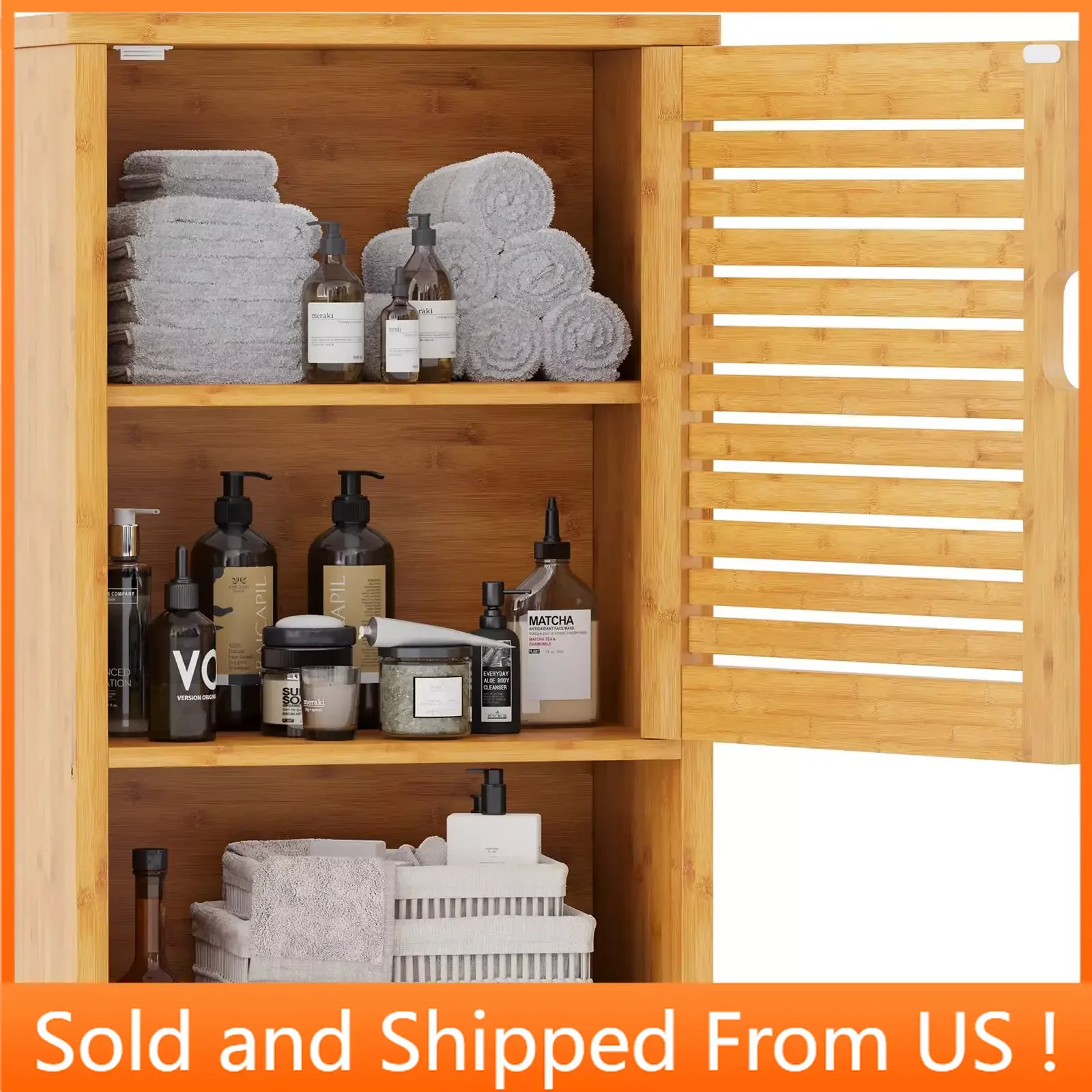 Bathroom Wall Cabinet, Wooden Medicine Cabinet with Single Door and Adjustable Inner Shelf, 15.7’’Lx7.8’’Wx23.6’’H, Single Door
Bathroom Wall Cabinet, Wooden Medicine Cabinet with Single Door and Adjustable Inner Shelf, 15.7’’Lx7.8’’Wx23.6’’H, Single Door