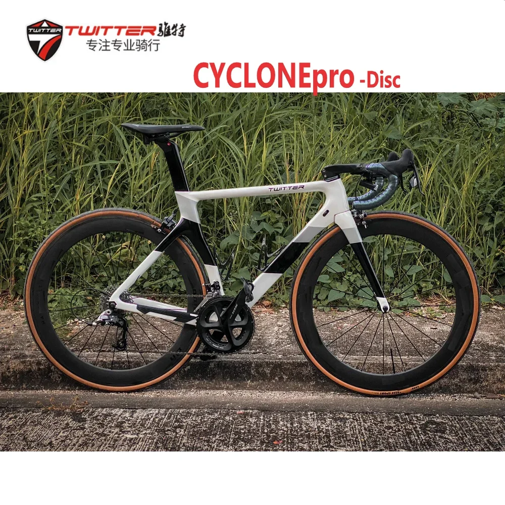 TWITTER CYCLONEpro полный набор RIVAL-22S гидравлические дисковые тормоза для разрыва ветра дизайн T900 углеродное волокно дорожный велосипед bicicleta
TWITTER CYCLONEpro полный набор RIVAL-22S гидравлические дисковые тормоза для разрыва ветра дизайн T900 углеродное волокно дорожный велосипед bicicleta