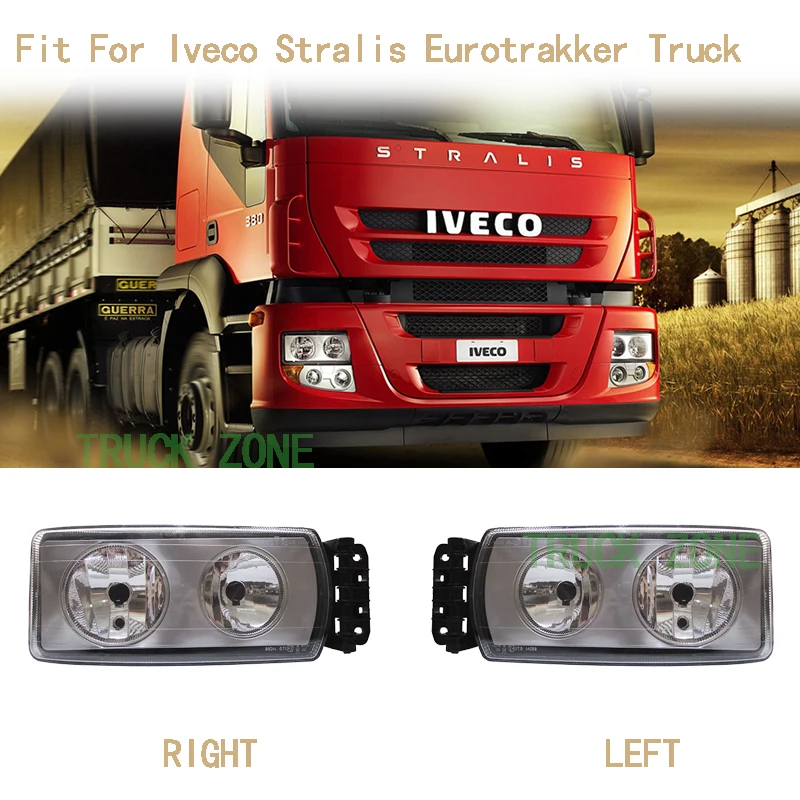 1PCS Truck Headlight Headlamp Left Right For IVECO STRALIS (2007 - 2013) MANUAL HEADLAMP ASSEMBLY 504020189, 504020193
1PCS Truck Headlight Headlamp Left Right For IVECO STRALIS (2007 - 2013) MANUAL HEADLAMP ASSEMBLY 504020189, 504020193