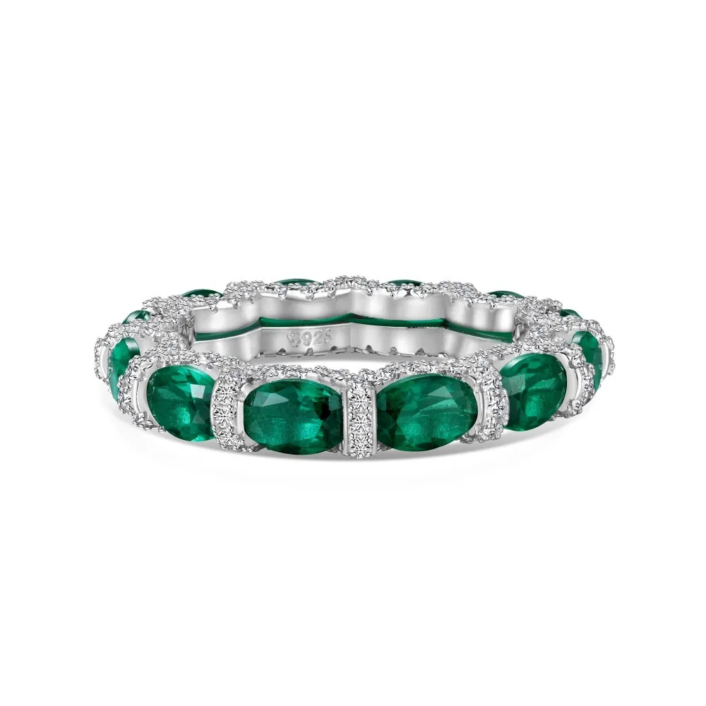 Real S925 Silver Emerald Rings Women Lace Oval Ring Female Shiny 5A Zircon Luxury Jewelry Gift for Lady Party Banquet
Real S925 Silver Emerald Rings Women Lace Oval Ring Female Shiny 5A Zircon Luxury Jewelry Gift for Lady Party Banquet