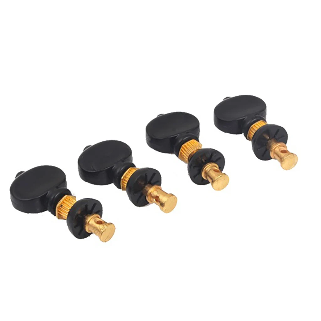 4PCS Ukulele Tuning Pegs Machine Heads -Black For Soprano Concert Tenor Build DIY KIT Accessories
4PCS Ukulele Tuning Pegs Machine Heads -Black For Soprano Concert Tenor Build DIY KIT Accessories