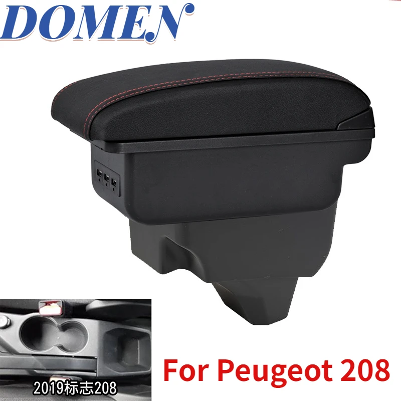 Armrest Box For Peugeot 208 2019-2021 Dual layer heighten Charging Centre Console Storage Box Car Styling decoration accessories
Armrest Box For Peugeot 208 2019-2021 Dual layer heighten Charging Centre Console Storage Box Car Styling decoration accessories