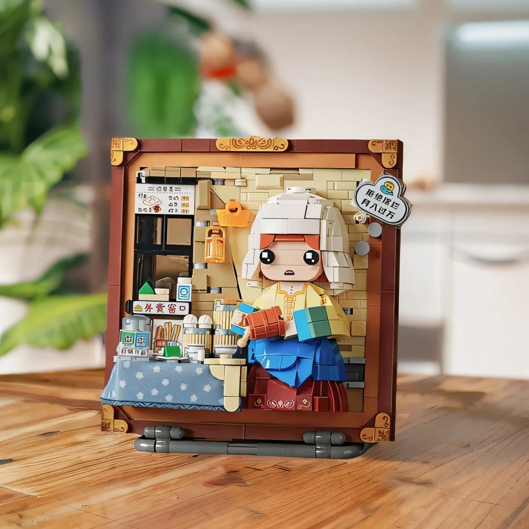 Mini Building Blocks World-Famous Painting Blocks Mini Bricks Micro Building Kit Toy Model Building Blocks Gifts Toys For Girl
Mini Building Blocks World-Famous Painting Blocks Mini Bricks Micro Building Kit Toy Model Building Blocks Gifts Toys For Girl