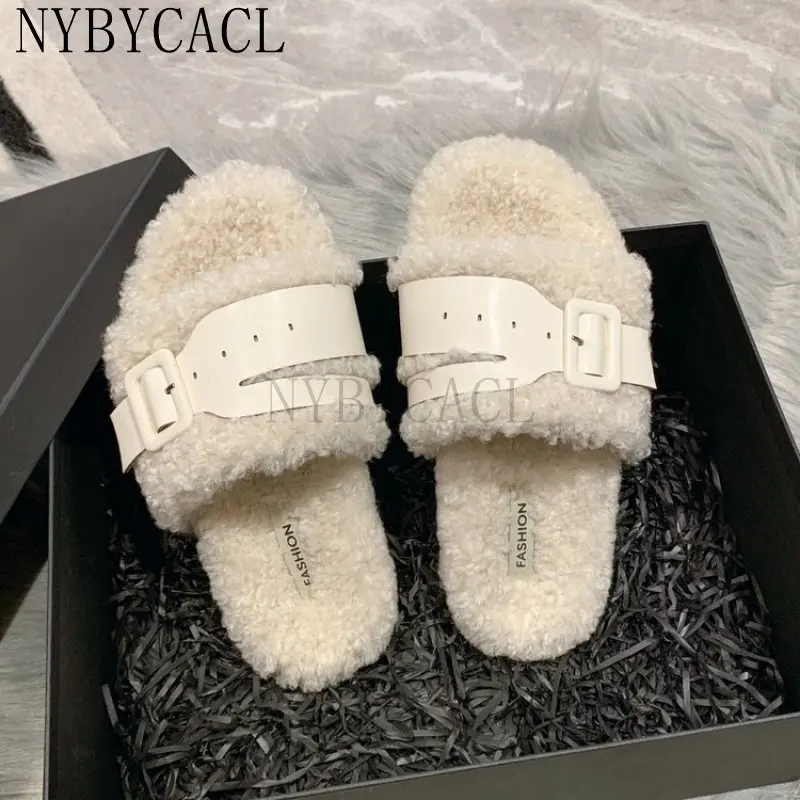 Fashion 2022 New Fur Inside Cork Slipper Autumn Winter Women Casual Nubuck Leather Outside WoMen Buckle Soft Plush Slides Shoe
Fashion 2022 New Fur Inside Cork Slipper Autumn Winter Women Casual Nubuck Leather Outside WoMen Buckle Soft Plush Slides Shoe