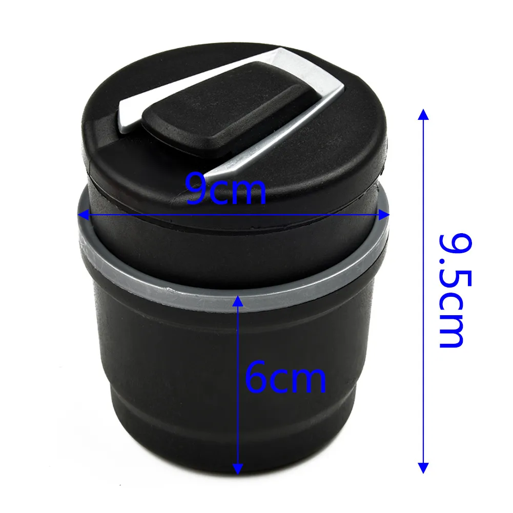 1pc 9*9.5cm Black Multi-functional Storage Jar With LED Light Designed For BMW Steel+Plastic Car Ashtray Removable Accessories 
1pc 9*9.5cm Black Multi-functional Storage Jar With LED Light Designed For BMW Steel+Plastic Car Ashtray Removable Accessories