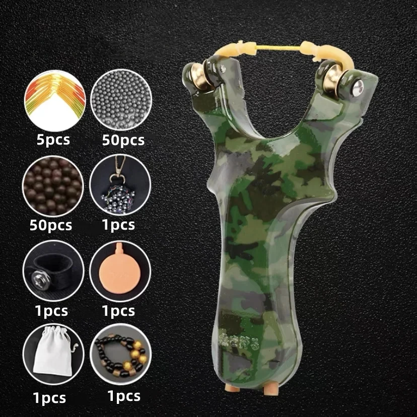 High-precision Outdoor Shooting Resin Slingshot Hunting Catapult High Power Rubber Band Slingshot Shooting Game Adult Toy
High-precision Outdoor Shooting Resin Slingshot Hunting Catapult High Power Rubber Band Slingshot Shooting Game Adult Toy