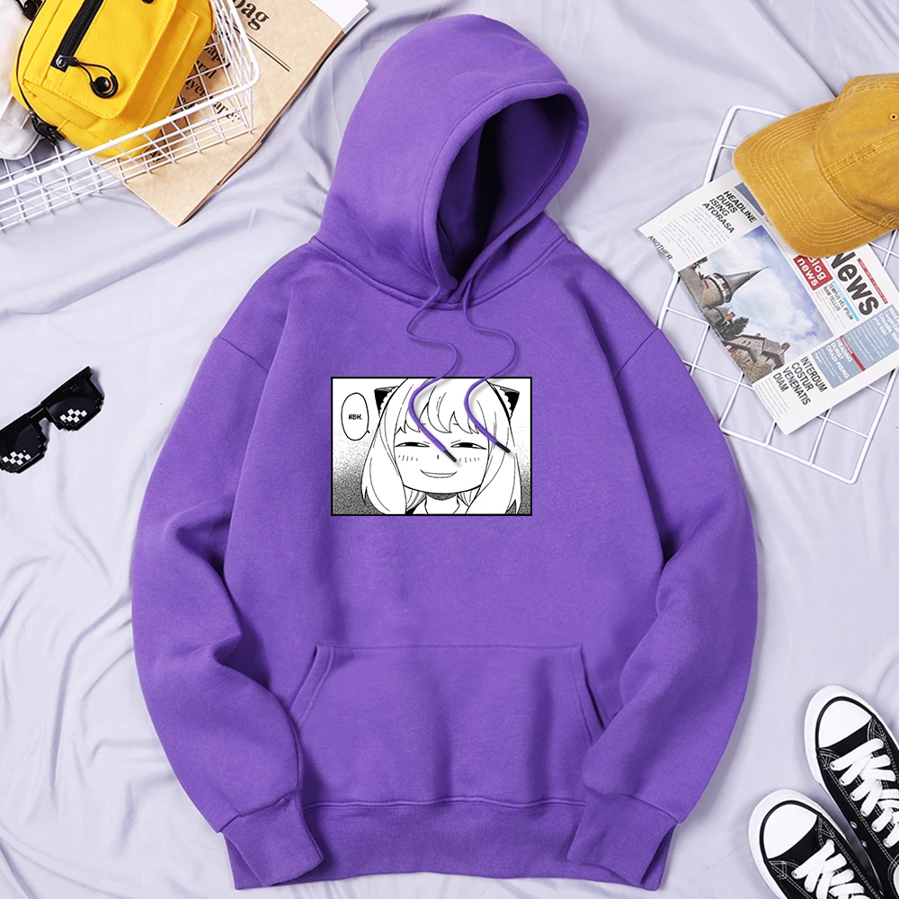 Spy X Family Anya Heh Mens Tracksuit Vintage Quality Hooded Classic Comfortable Hoodie Harajuku Large Size Mens Streetwear 
Spy X Family Anya Heh Mens Tracksuit Vintage Quality Hooded Classic Comfortable Hoodie Harajuku Large Size Mens Streetwear