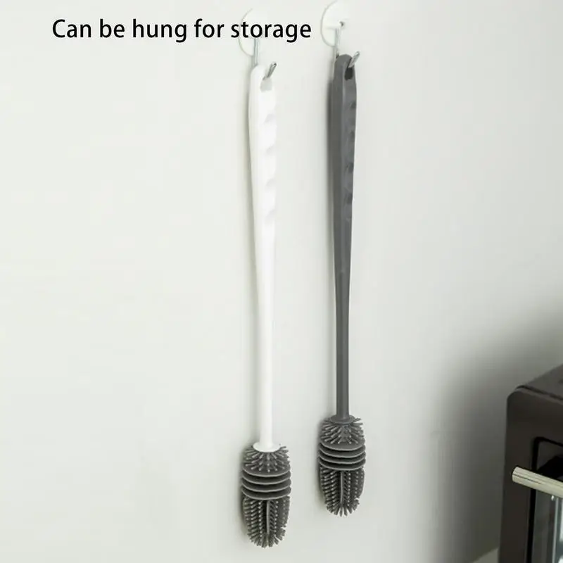 Silicone Bottle Cleaning Brush Long Handle Silicone Cup Brush Milk Bottle Cleaning Brush Sponge Pot Cleaner Scourer Washer
Silicone Bottle Cleaning Brush Long Handle Silicone Cup Brush Milk Bottle Cleaning Brush Sponge Pot Cleaner Scourer Washer