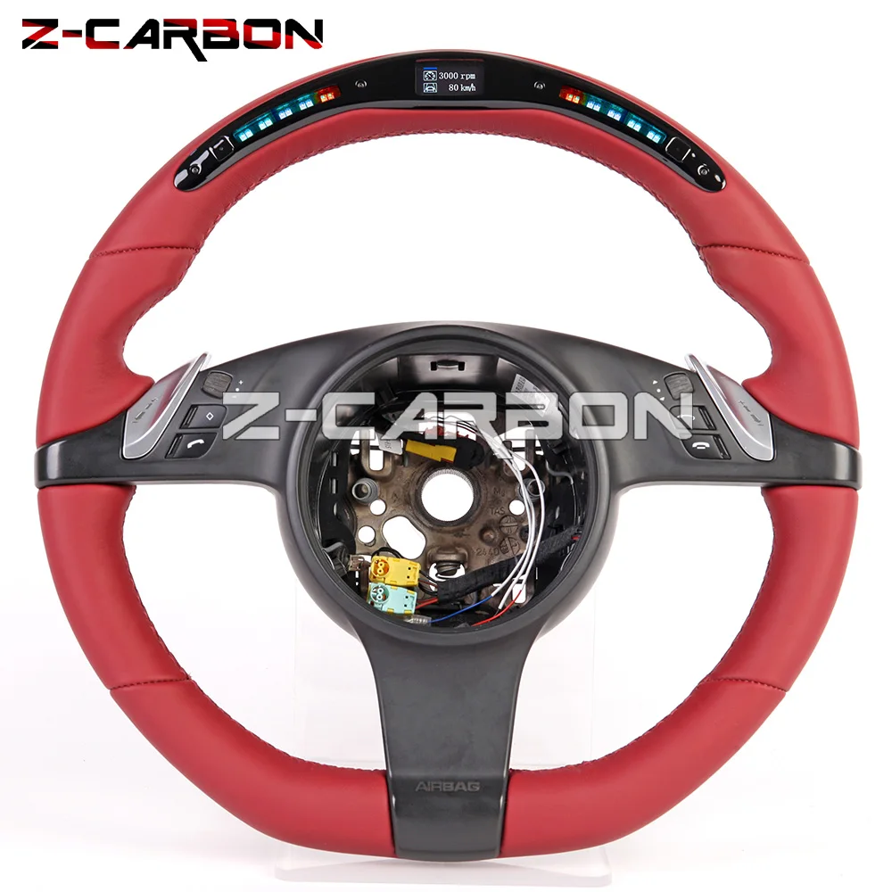 Steering Wheel Fit For Porsche Cayenne 2015-2020 LED Smooth Leather Racing Wheel Sport Wheel
Steering Wheel Fit For Porsche Cayenne 2015-2020 LED Smooth Leather Racing Wheel Sport Wheel