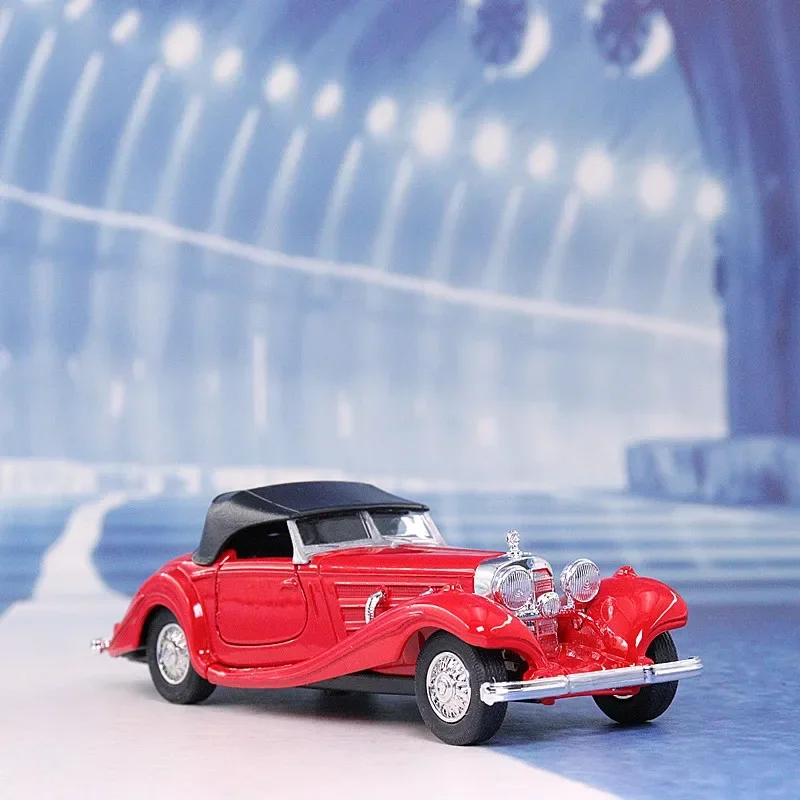 WELLY 1:36 1936 Mercedes-Benz 500K модель автомобиля из сплава Литые металлические модели автомобилей детские игрушки подарки
WELLY 1:36 1936 Mercedes-Benz 500K модель автомобиля из сплава Литые металлические модели автомобилей детские игрушки подарки