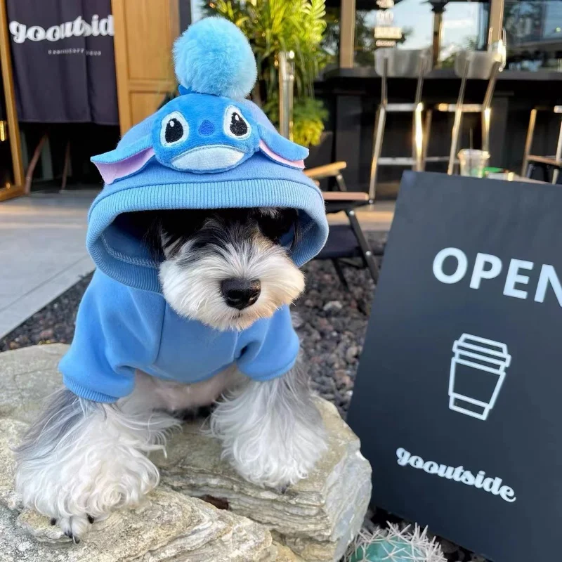 Dog Pet Clothing Stitch Hoodies for Dogs Clothes Cat Small Cute Winter Velvet Warm Blue Fashion Boy Girl Yorkshire Accessories
Dog Pet Clothing Stitch Hoodies for Dogs Clothes Cat Small Cute Winter Velvet Warm Blue Fashion Boy Girl Yorkshire Accessories